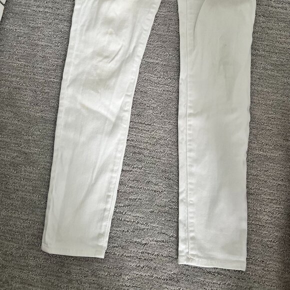 AG Skinny White  maternity jeans- Size 27R - Picture 3 of 3